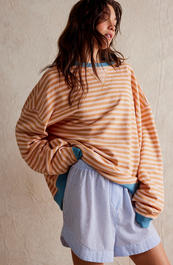 Sophia - Striped Oversized Sweater