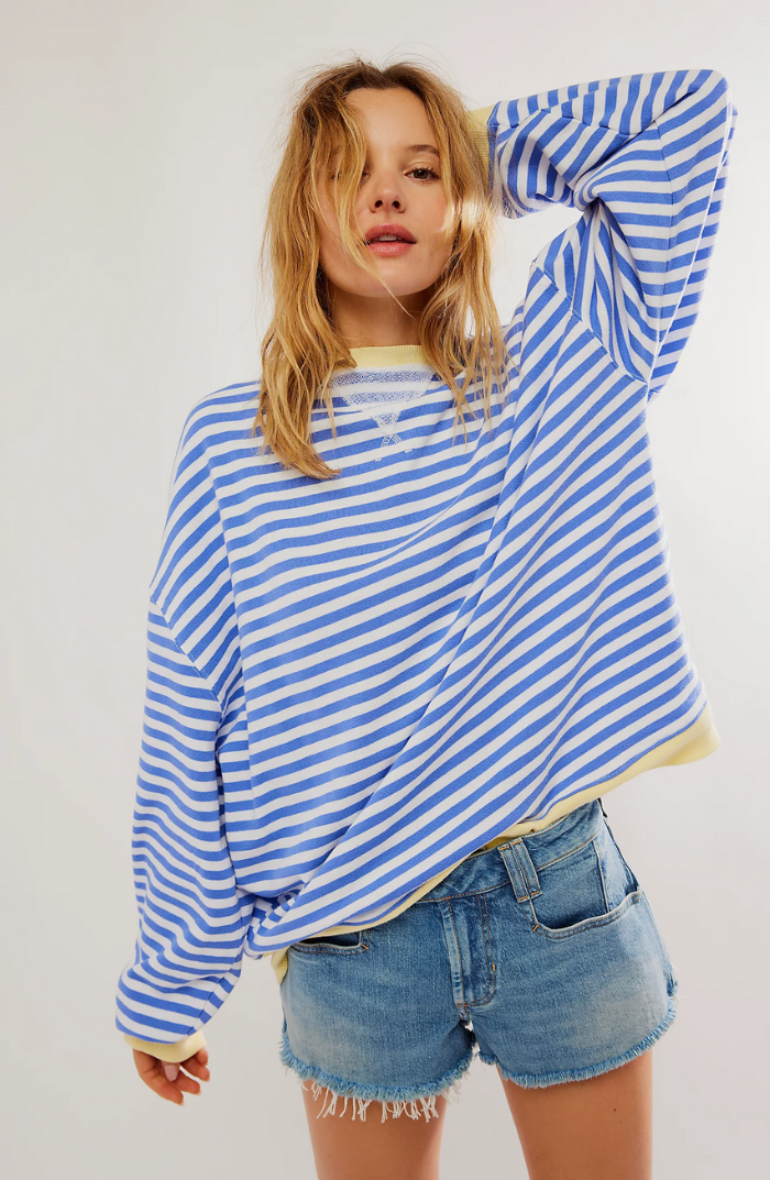 Sophia - Striped Oversized Sweater