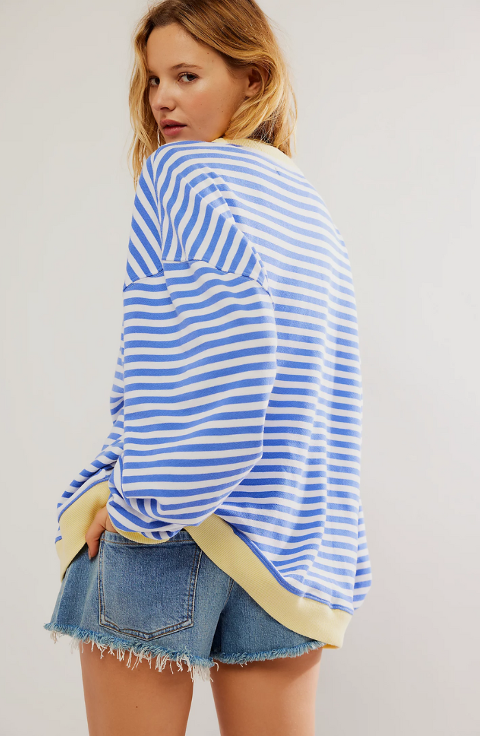 Sophia - Striped Oversized Sweater
