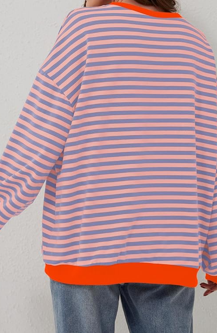 Sophia - Striped Oversized Sweater