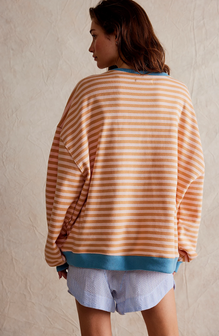 Sophia - Striped Oversized Sweater