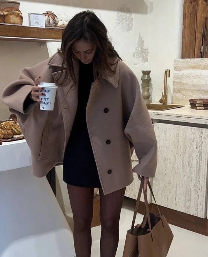 Amienne - Oversized wool coat