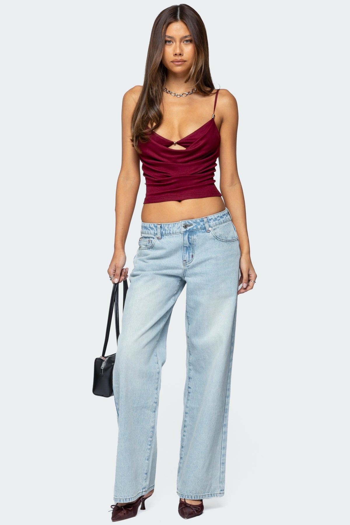 Chloe Cowl Neck Top