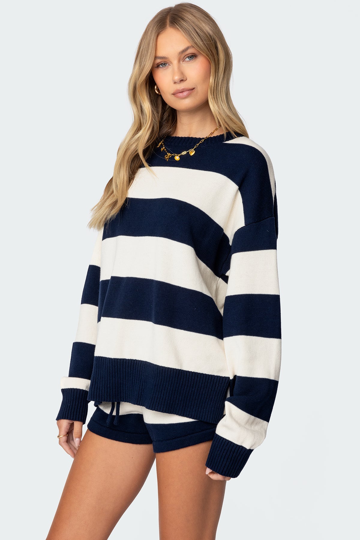 Lily Oversized Striped Sweater