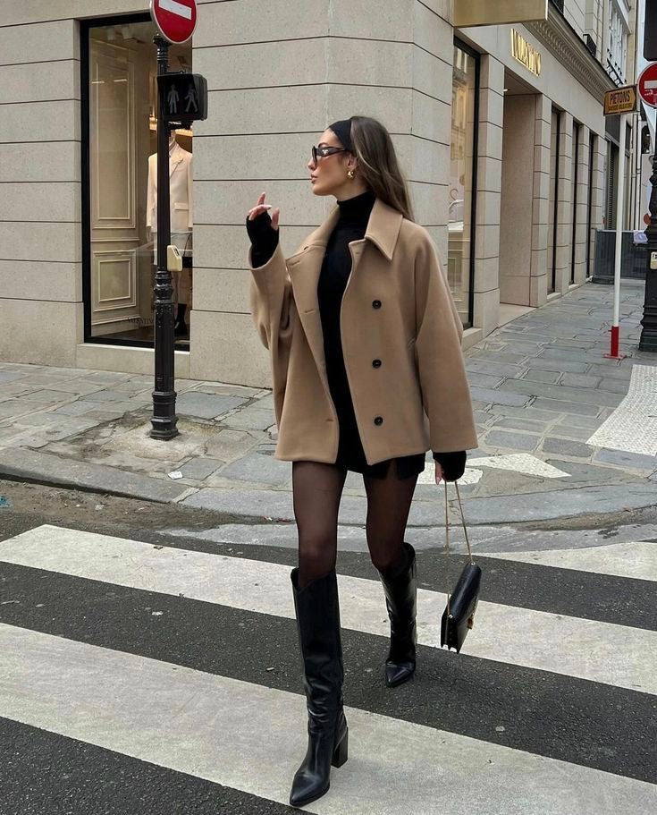 Amienne - Oversized wool coat