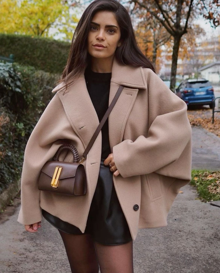 Amienne - Oversized wool coat
