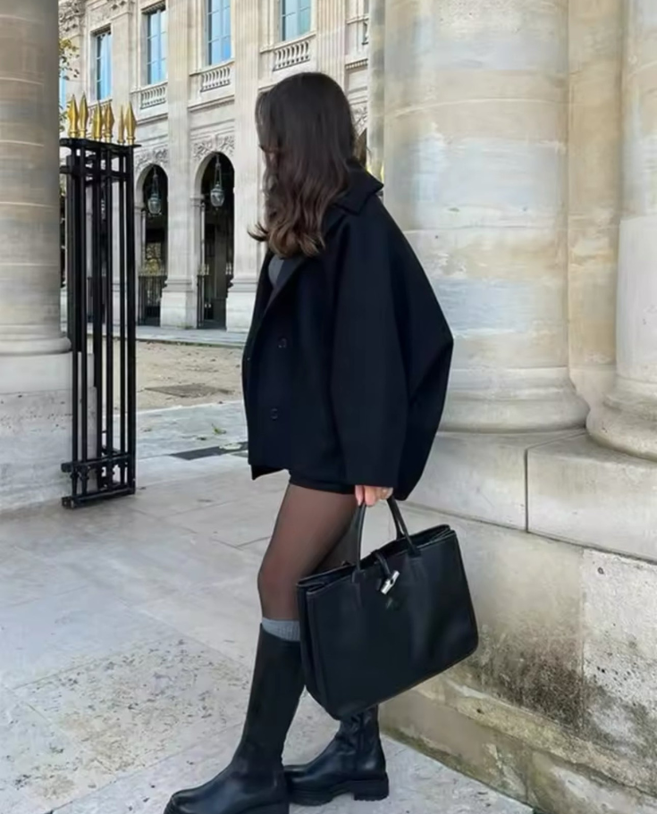 Amienne - Oversized wool coat