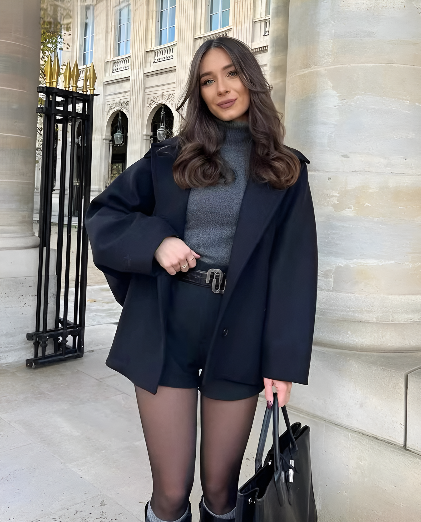 Amienne - Oversized wool coat