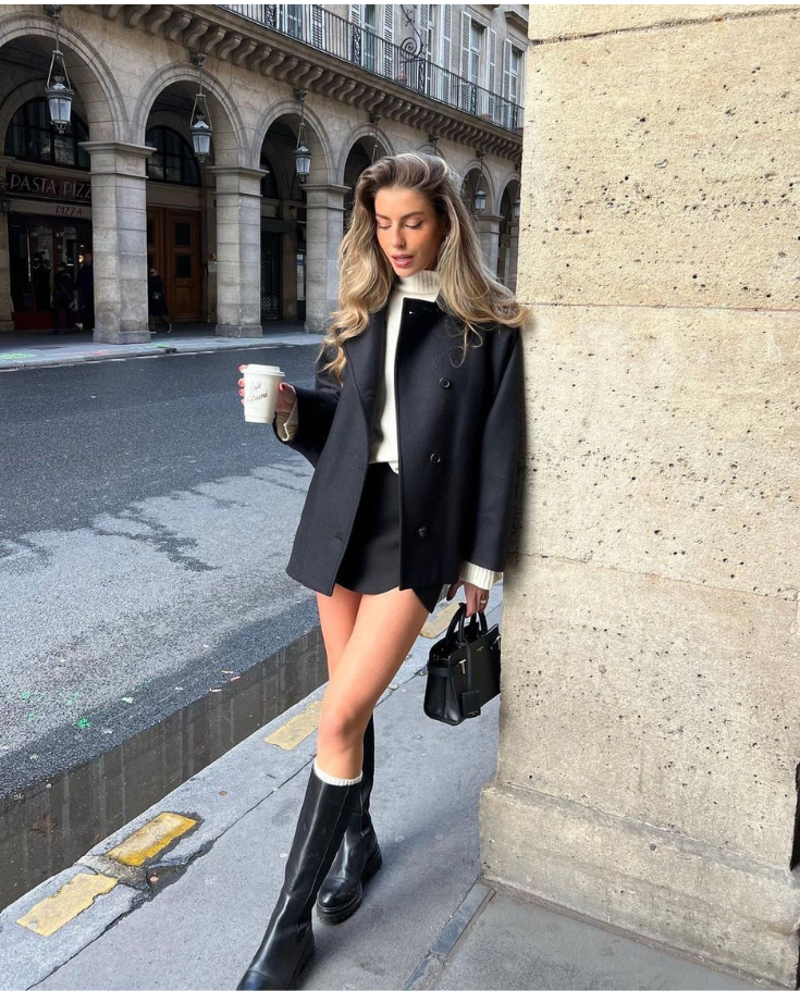 Amienne - Oversized wool coat