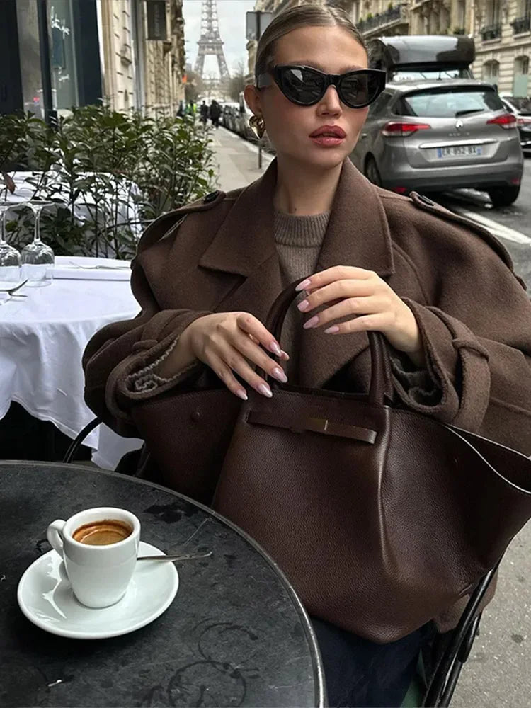 Carly - Wool Blend Coat