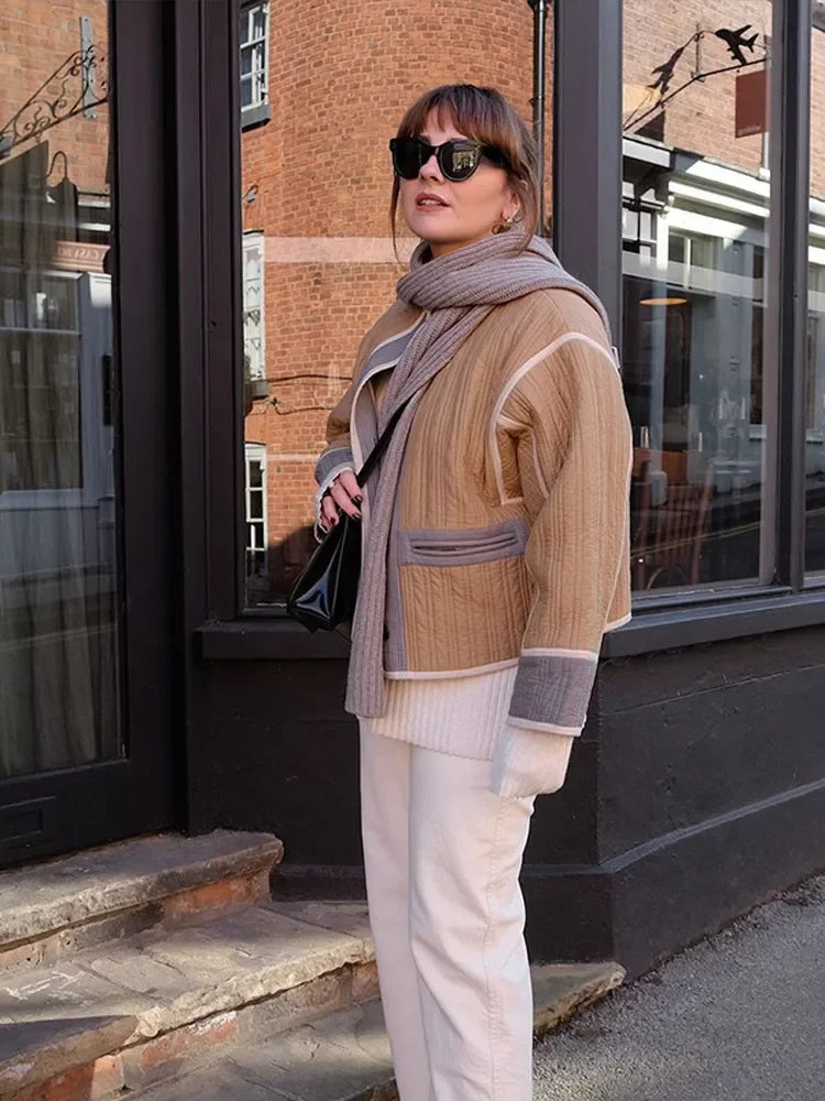 Sandra - Patchwork Coat