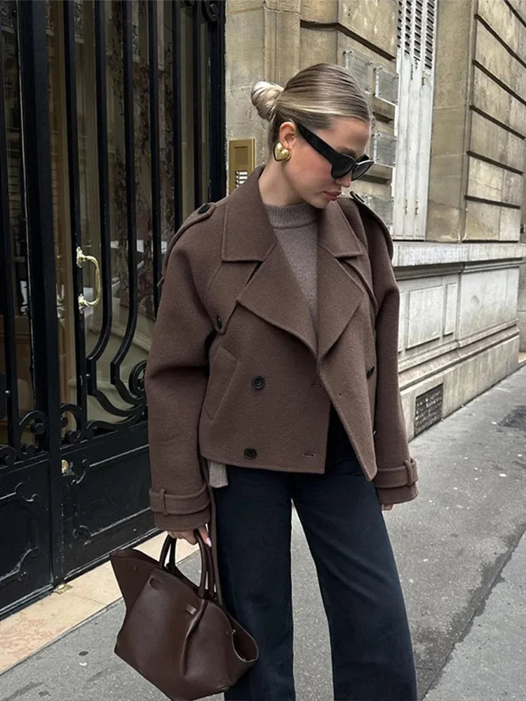 Carly - Wool Blend Coat