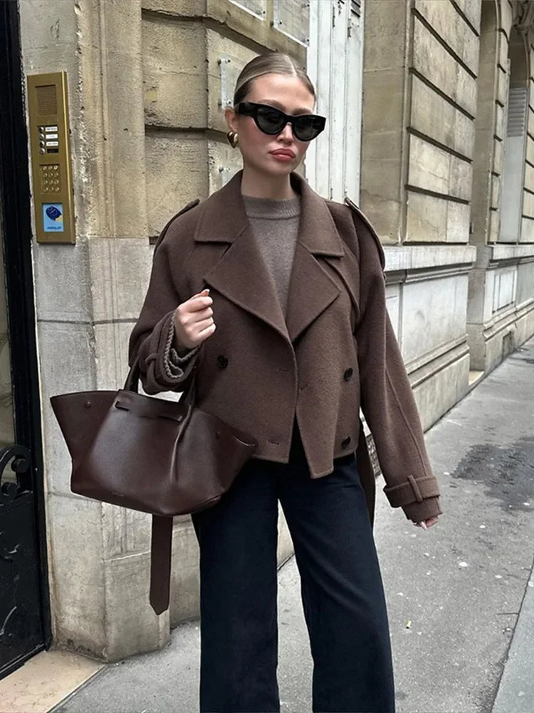 Carly - Wool Blend Coat