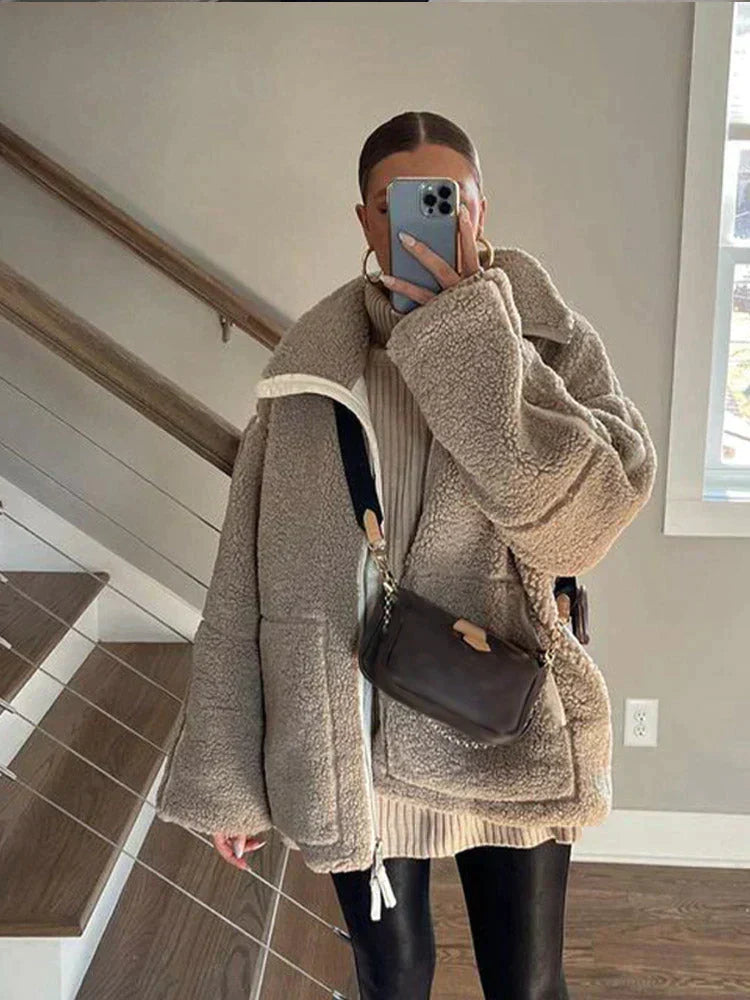 Elsie - Fleece coat