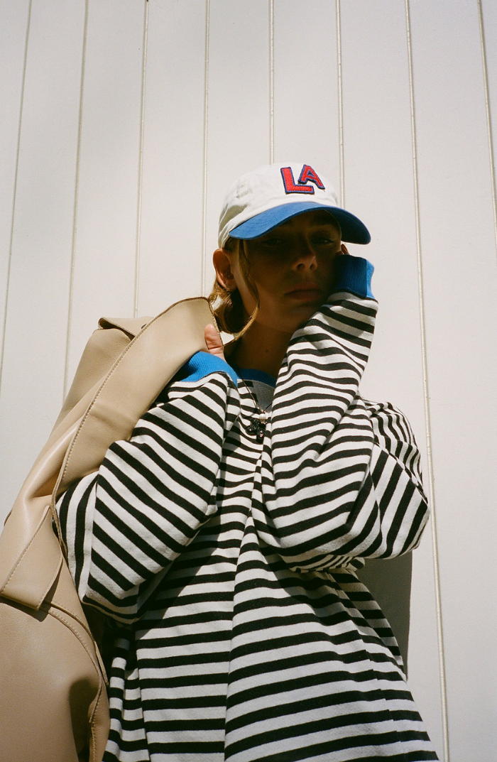 Sophia - Striped Oversized Sweater