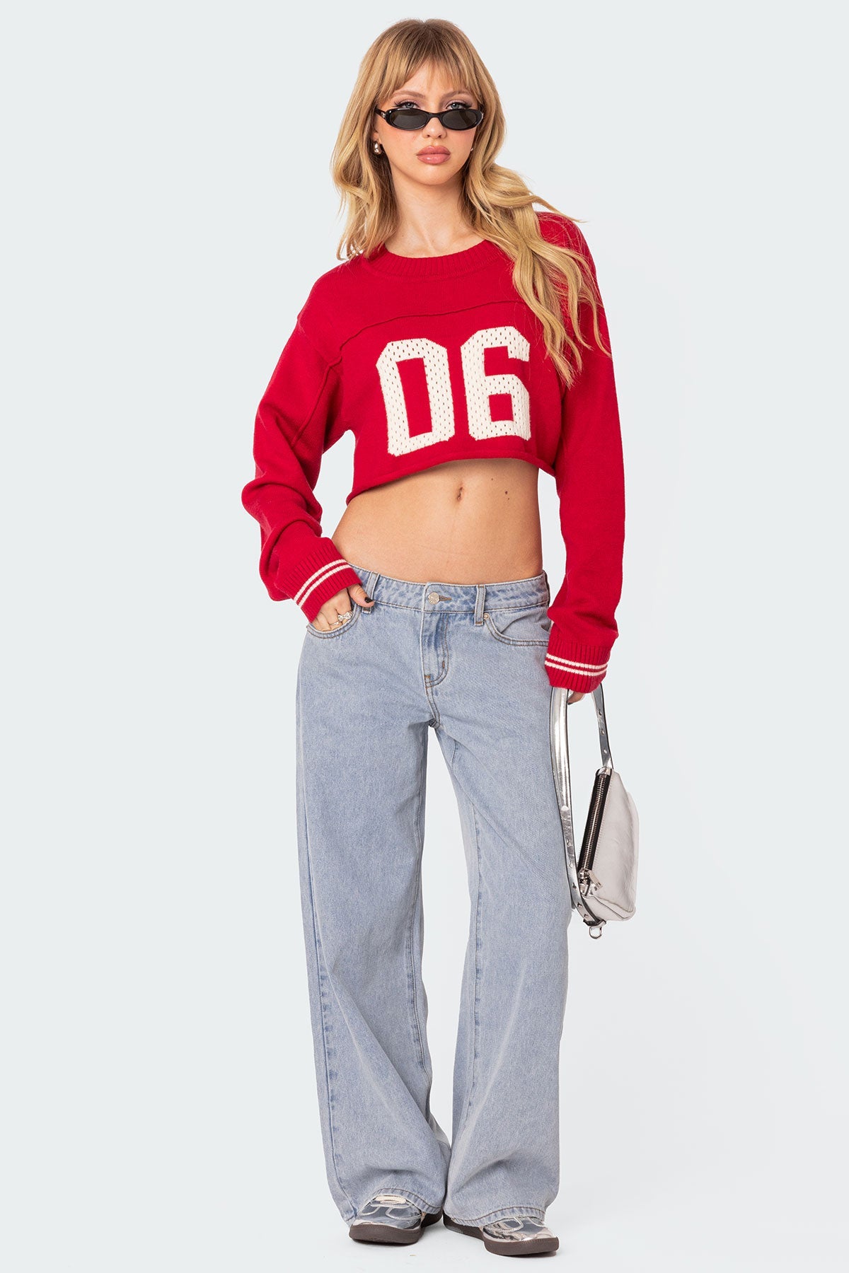 Lynn Washed Low Rise Jeans