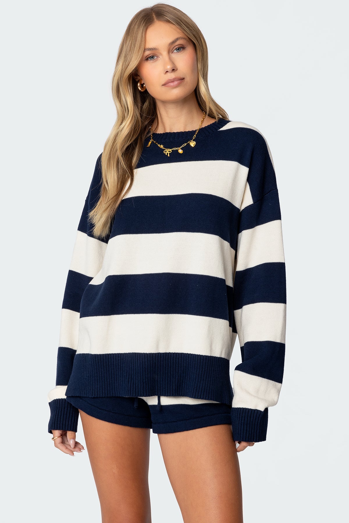 Lily Oversized Striped Sweater